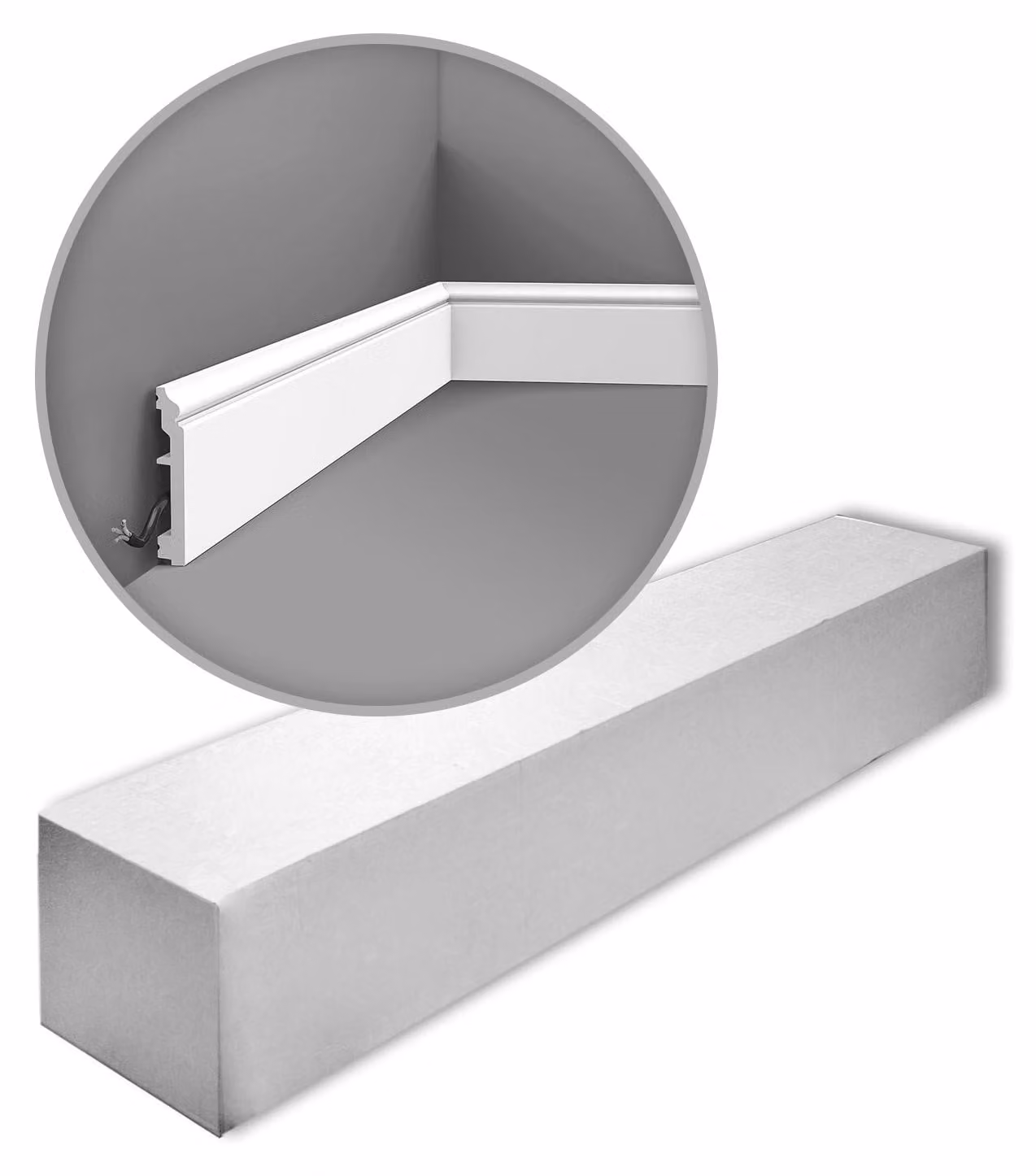 Modanature per pavimenti Orac Decor AXXENT SX173-box 1 cartone con 20 modanature decorative 40 m