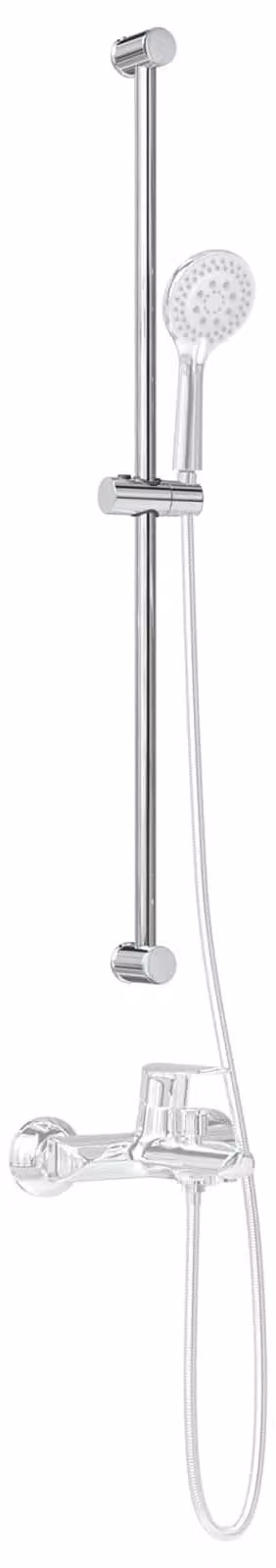 Supporto per Testa di Doccia Cromato 101 cm Acciaio Inox