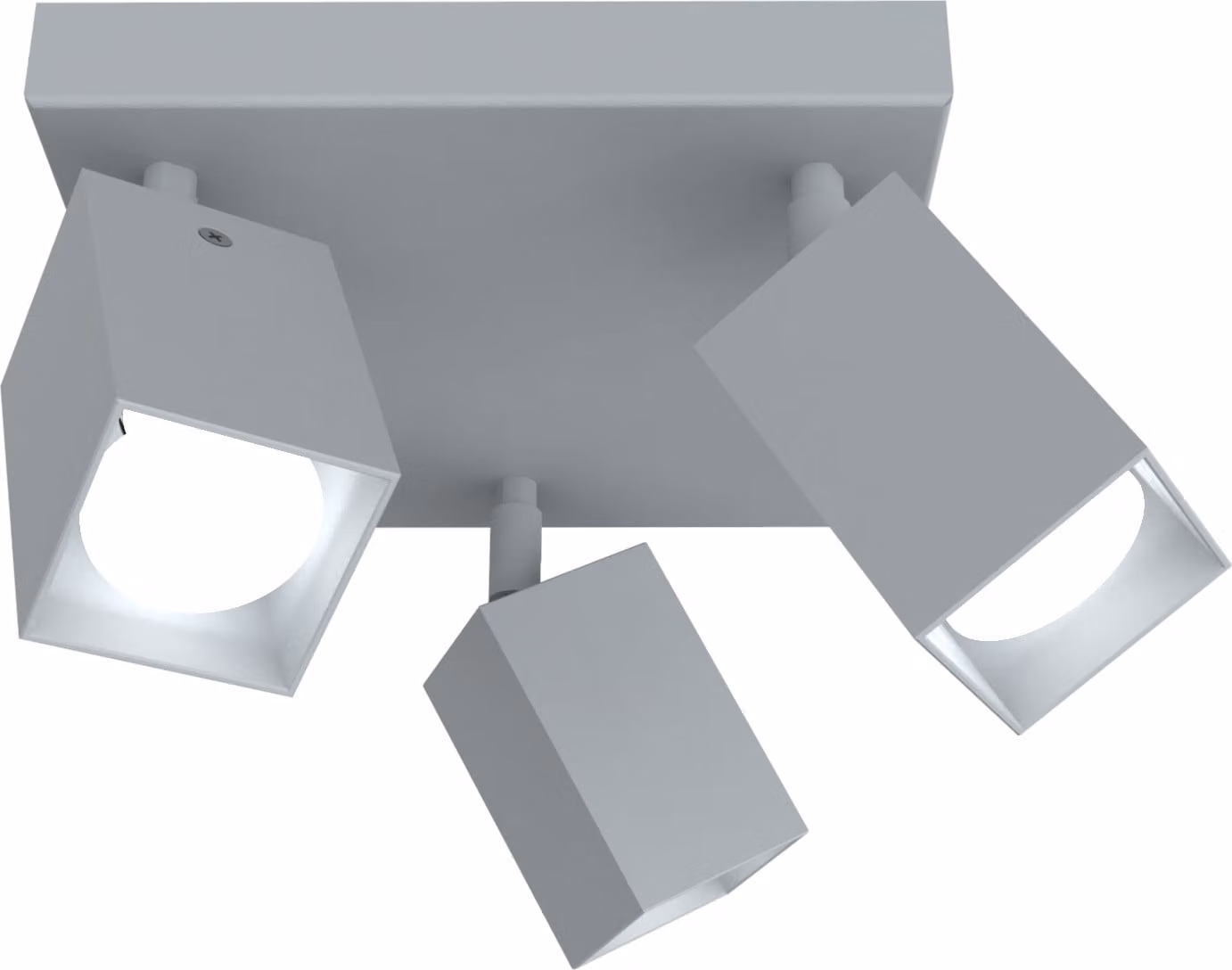 Brick Q Lampada Da Soffitto X3 Monocolore Opaca