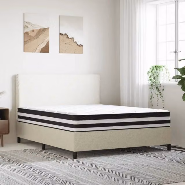 Materasso a Molle Insacchettate-Materasso per letto Medio 160x200 cm 800545