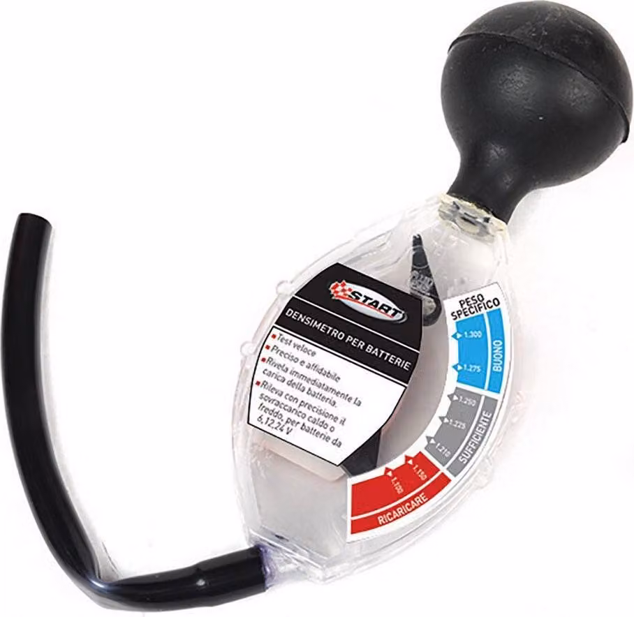 START misuratore di densità della batteria 6/12/24V Autotest preciso e affidabile