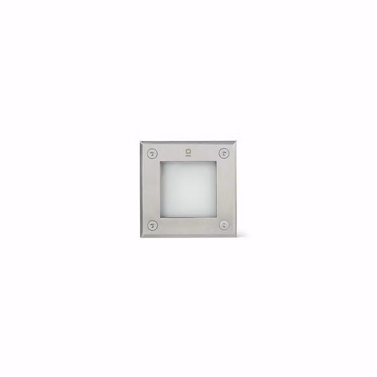 Lampada da giardino in acciaio inox Led-18 h9 cm