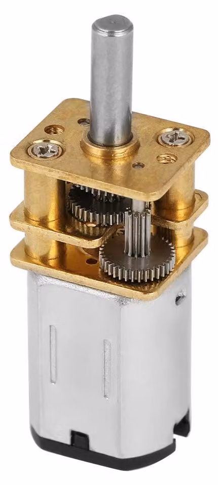 Motore a corrente continua a ingranaggi N20, 6V, 200 giri/min, mini riduttore metallico per auto radiocomandate e robot
