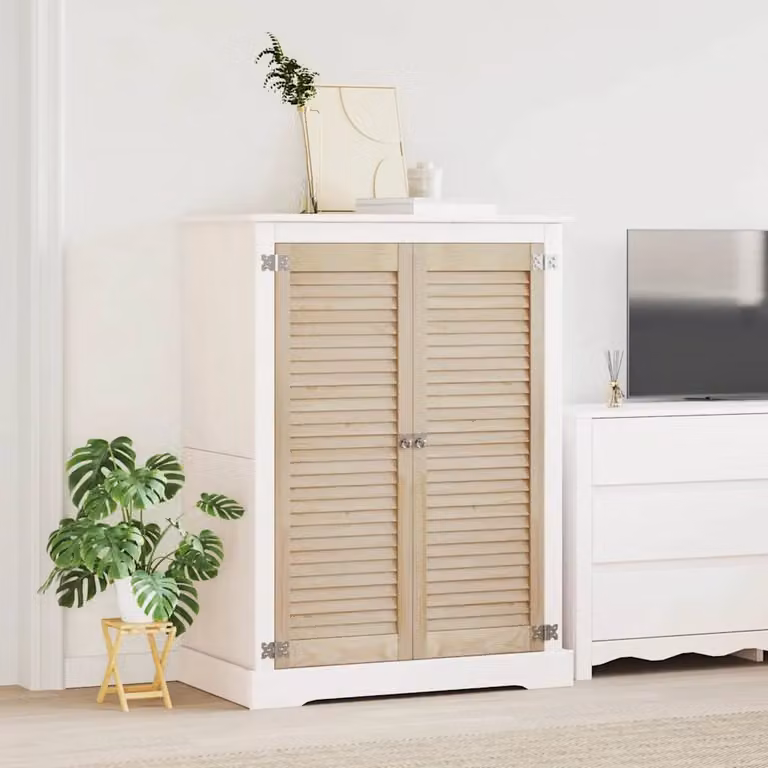 vidaXL Porta per Armadio con porta 2 pz Naturale 110 x 39,5 cm