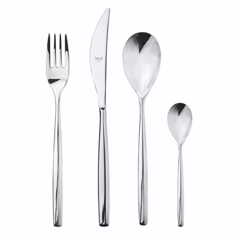 Servizio posate in acciaio inox linea Stiria 24 pezzi