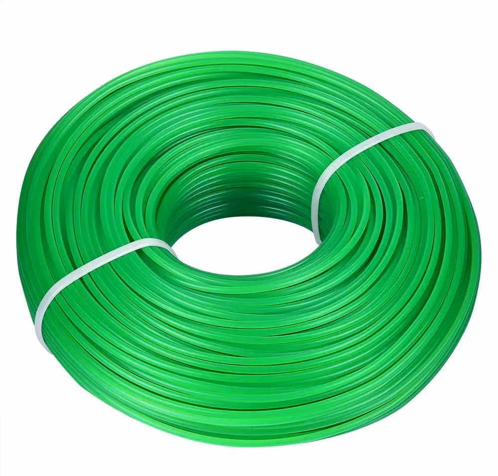 Filo di nylon per trimmer da giardino, 2,0 mm x 100 metri, adatto per tosaerba elettrici e decespugliatori