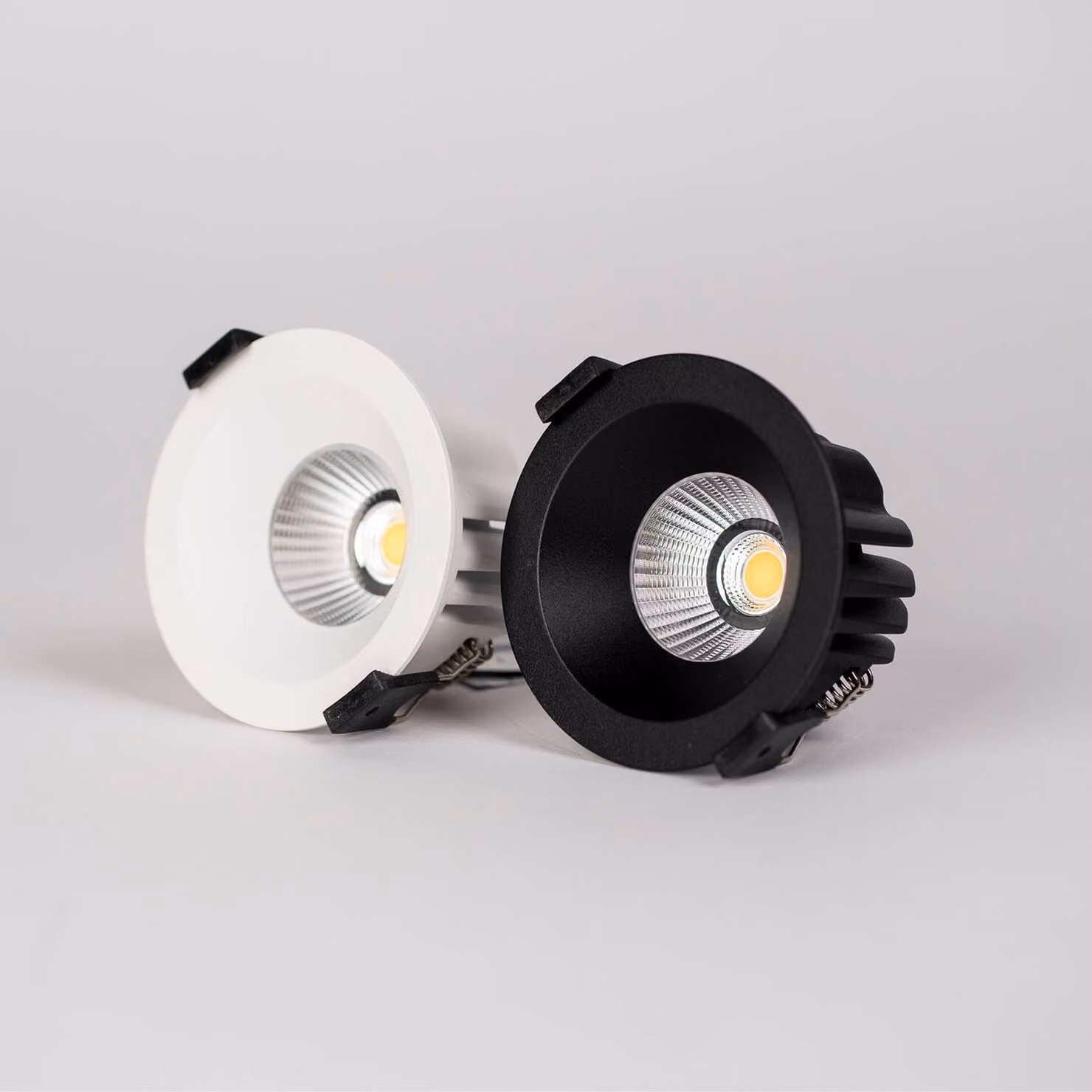 The Light Group SLC Faretto a LED da incasso OnePro Soft, nero, 3.000 K, alluminio dimmerabile, Nero, Soggiorno / Sala da pranzo, Alluminio