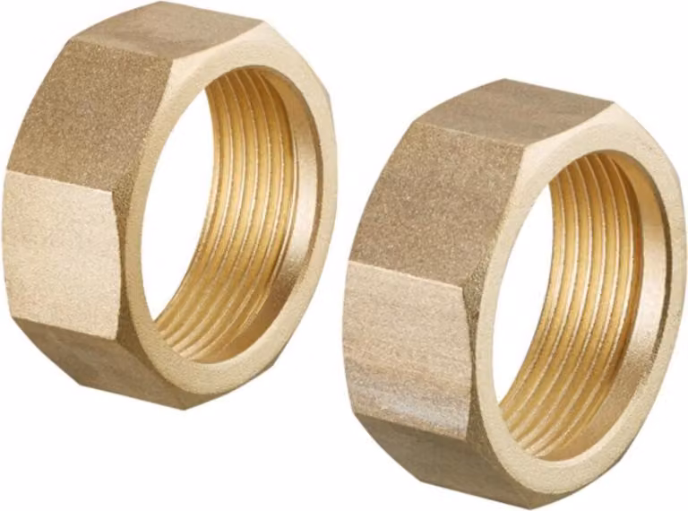 Set di raccordi Oventrop con gommino dado per raccordo G 2", DN 32 a 2 vie
