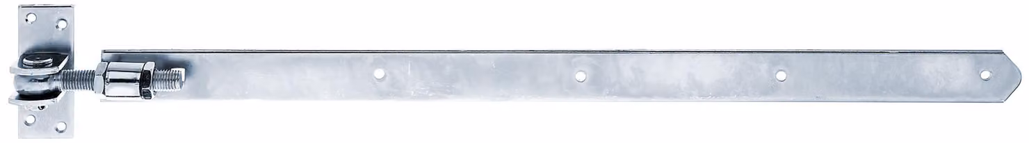 Cerniera per persiana Alberts diritta, estremità arrotondata regolabile in acciaio inox Lunghezza: 660 mm Larghezza: 40 mm