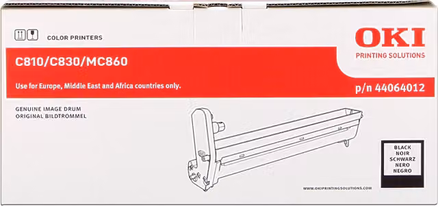 ORIGINAL OKI Tamburo nero 44064012 C810/830 ~20000 Seiten