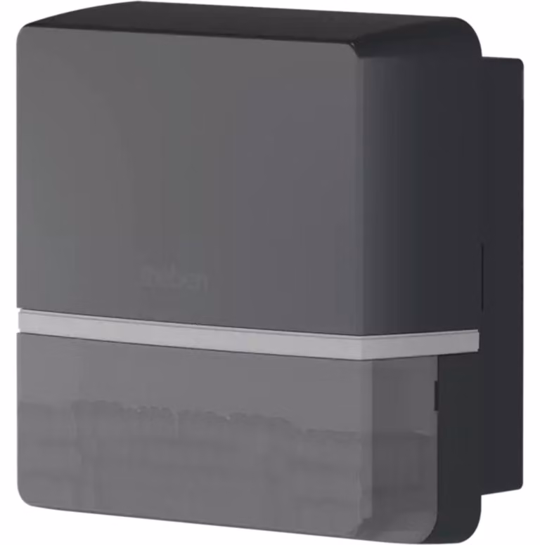 Rilevatore di movimento Theben per montaggio a parete, 180°, 14 m, controllo tramite app (Bluetooth), antracite, 1 pz.