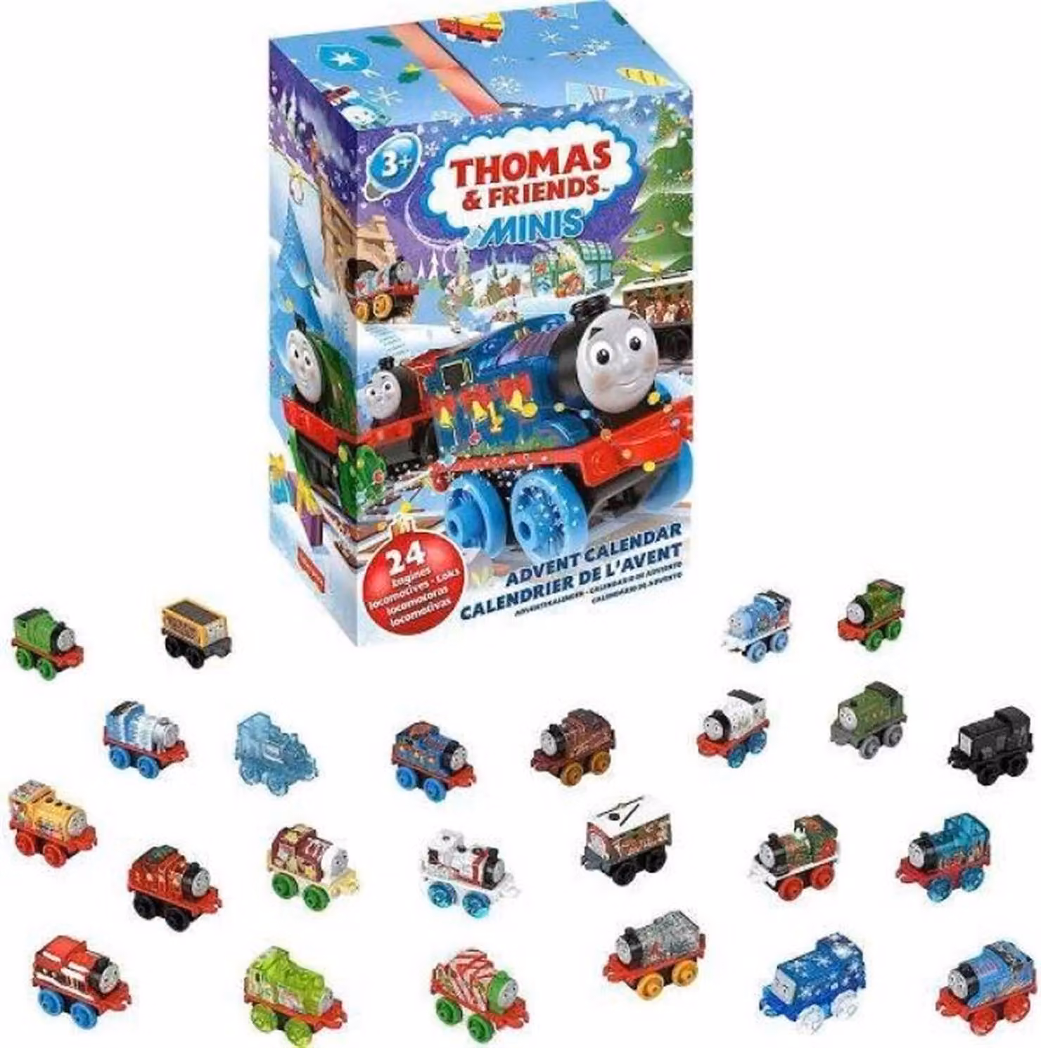Mini calendario dell'Avvento Thomas the Tank Engine Amici di Natale