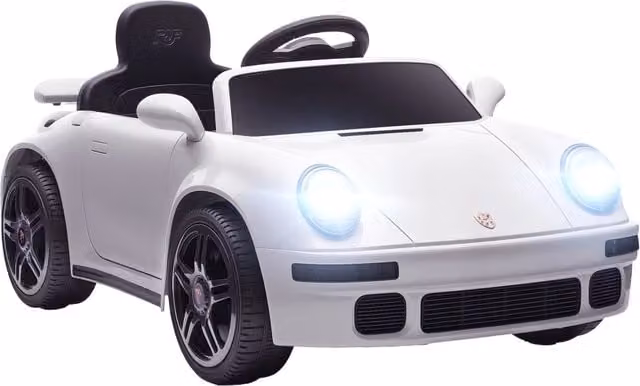 Auto elettrica per bambini zephmum Bianco L: 103 cm, P: 55 cm, H: 44 cm – 1
