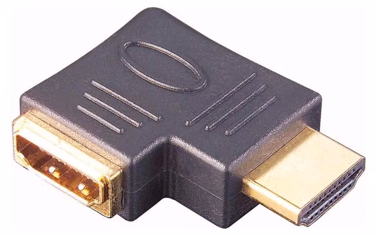 E+P Elektrik Adattatore HDMI angolare 270 gradi HDMI9U