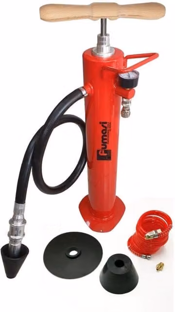 Pompa ad azionamento Fumasi 8 bar rossa