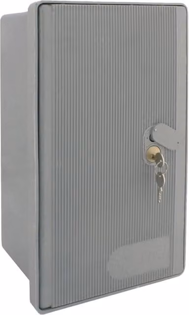 Cassetta contatore trifase Iperbriko grigia L/P/H: 42 x 39 x 24 cm