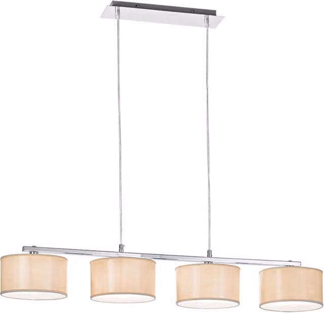 Lodine, Lampada a Sospensione DMORA, Marrone e Beige