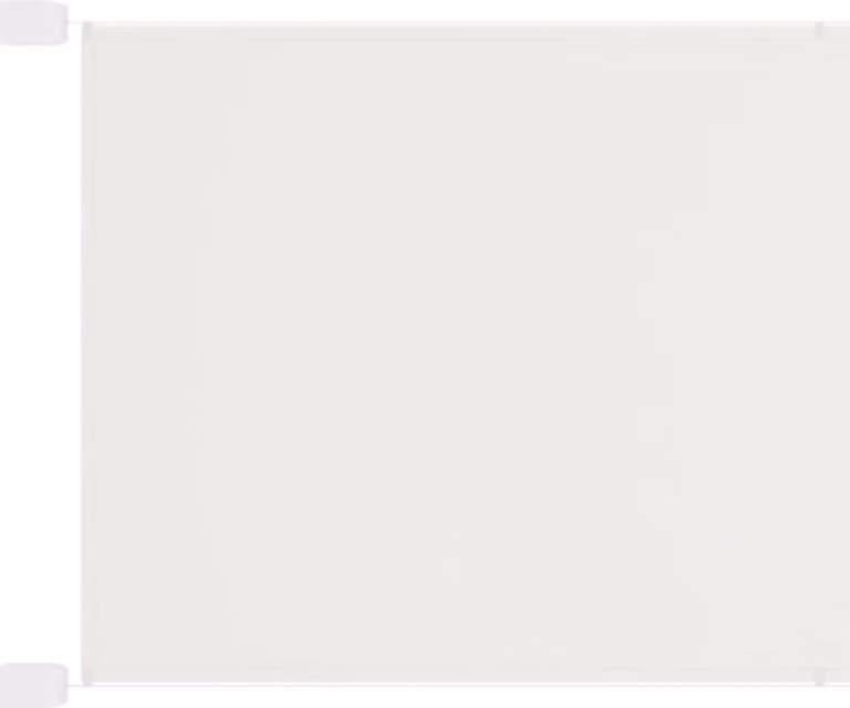 Paravento Verticale Bianco 140x800 cm Tessuto Oxford