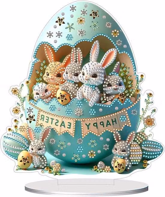 Kit per mosaici diamantati per decorazioni da tavola – Progetto artistico fai-da-te per adulti e bambini – Set creativo per principianti e per l'arredamento della casa