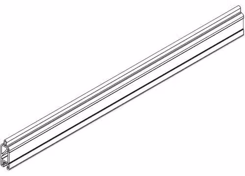 Profilo luminoso Osmo centrale 184 x 1,9 x 4,1 cm bianco