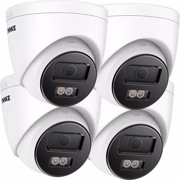 Telecamera di sicurezza IP, risoluzione 8MP, rilevamento del movimento, 4pcs camera-b