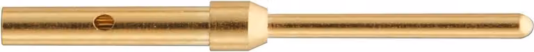 HARTING D-Sub Contatto a crimpare Perno di contatto (M) 0,13 mm² - 0,33 mm² AWG26 - AWG22 oro, 1 pezzo Materiale Lega di rame - 1