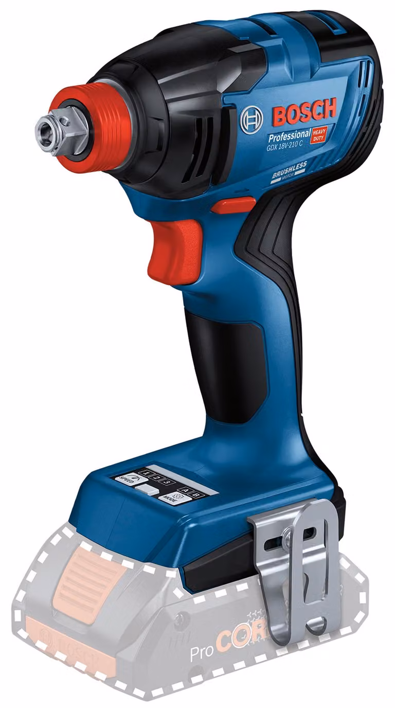 BOSCH Professional 06019J0200 BOSCH Professional GDX 18V-210 C Akku-Schlagbohrschrauber 18,0 V, ohne Akku