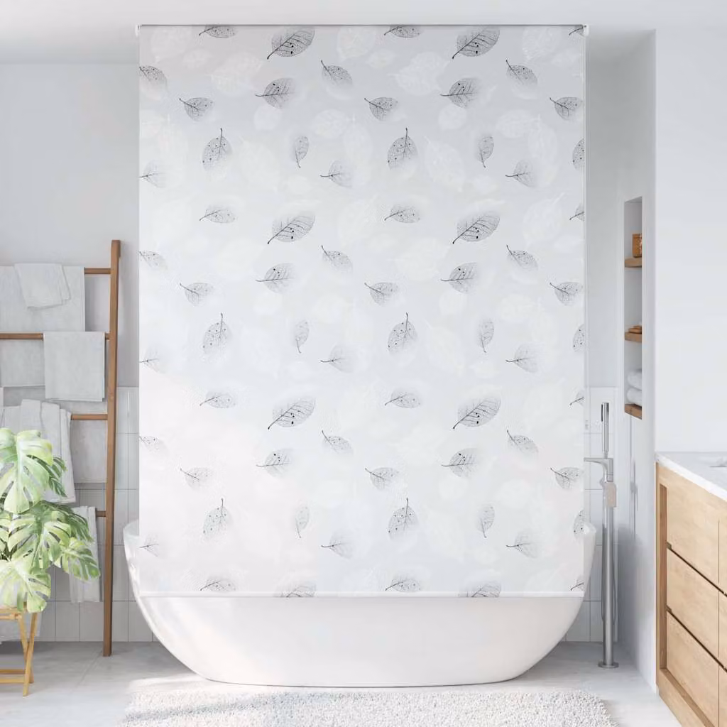 vidaXL Tenda a Rullo Doccia 150x240 cm Larghezza Tessuto 146 cm