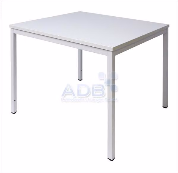 ADB scrivania per ufficio / scrivania per computer grigio 800x800x750 mm