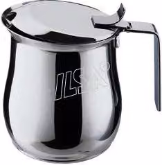 Caffettiera da servire ALPI Ilsa in acciaio inox color argento cromo lucido
