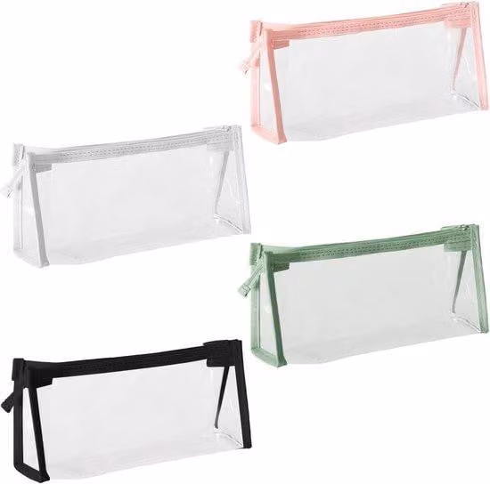 Set di 4 astucci triangolari per studenti e biblioteche