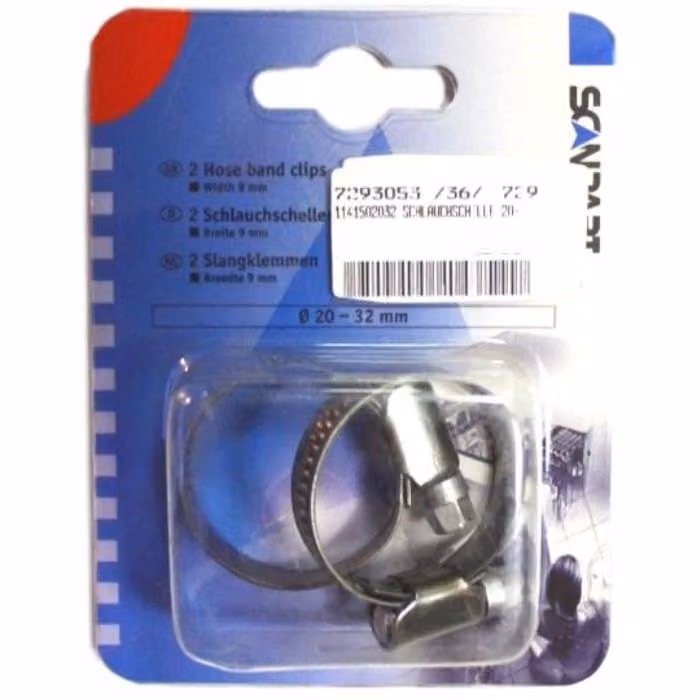 Scanpart 1141502032 F149 Fascette stringitubo 20-32Mm 2 Pezzi