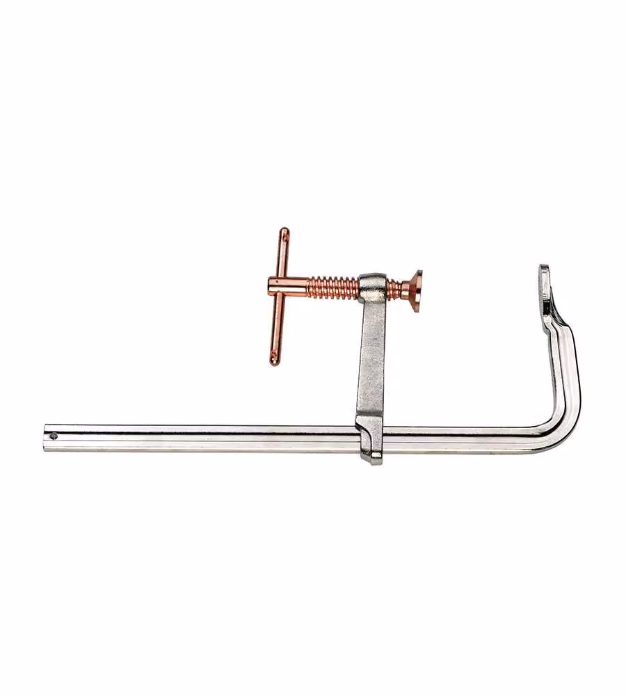 Fervi Morsetto in Acciaio Temperato 800x120 mm per Meccanica e Falegnameria