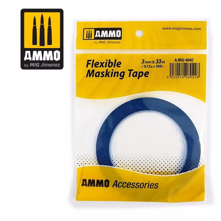 Nastro adesivo flessibile Torro (3 mm x 33 m) A.MIG-8042