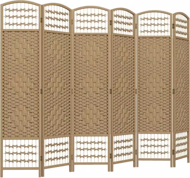 Biombo Separador 6 Pannelli ¨C Minimal ¨C 160x170 cm