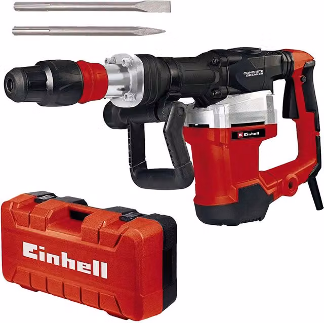 Martello demolitore Einhell TE-DH 32 da 1500 W rosso con alimentazione a rete elettrica