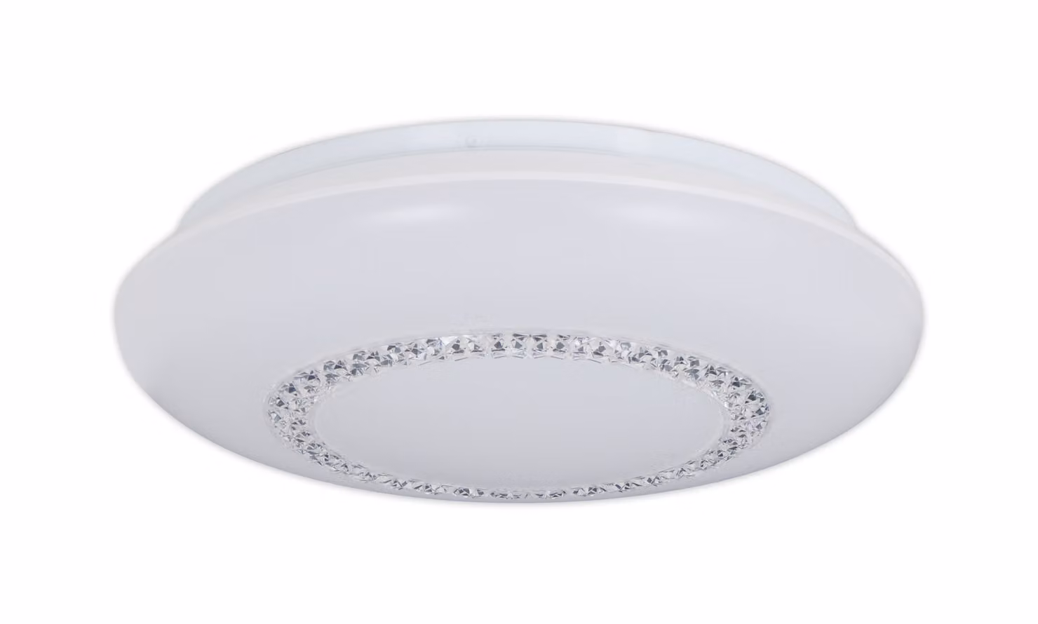Plafoniera Näve LED "Pilsen" - Materiale: metallo, plastica, acrilico - Colore: bianco, trasparente; 1262323