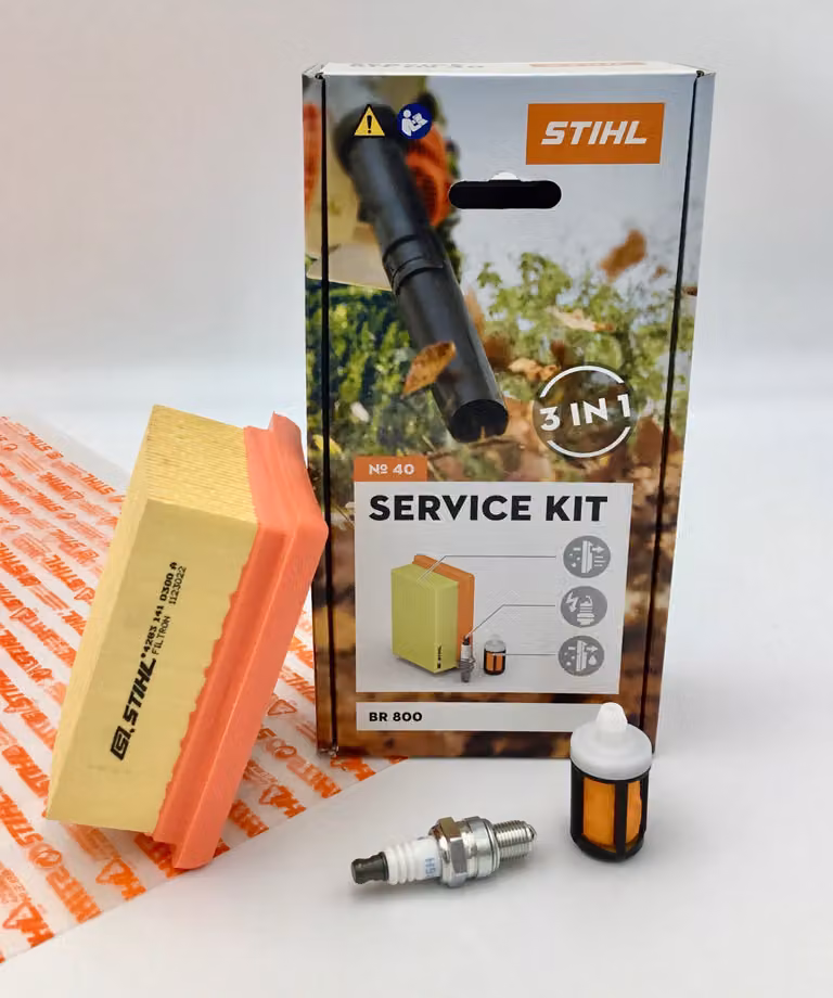 Kit di manutenzione STIHL 40 BR 800 42830074101 Filtro, candela di accensione