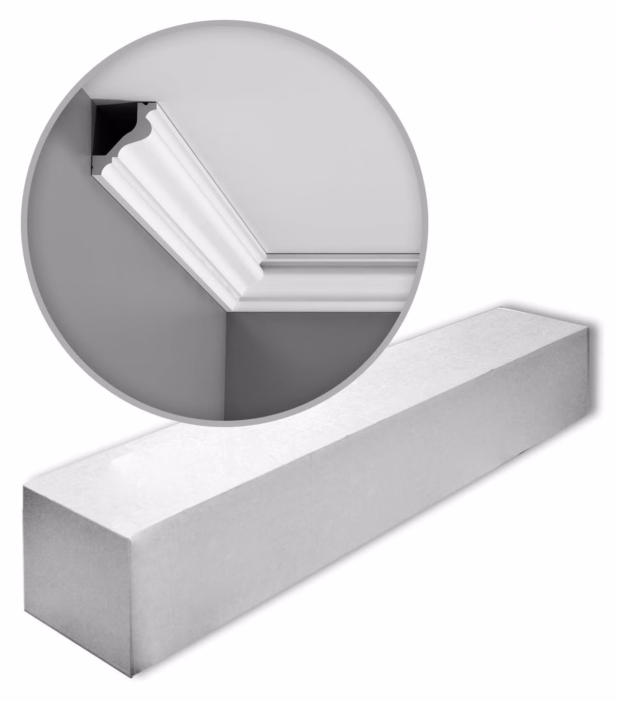 Cornici Orac Decor LUXXUS C200-box 1 cartone con 12 strisce decorative 24 m