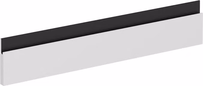 Frontale cucina Vicco R-Line Bianco 59.6 x 11.2 cm frontale del mobile per mobile da incasso forno, Model 39497