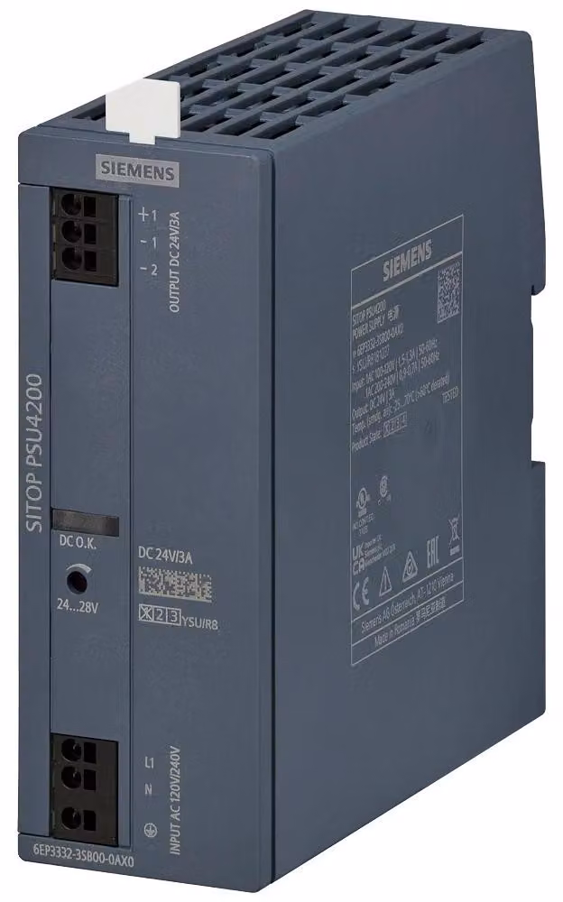 Siemens 6EP3332-3SB00-0AX0 SITOP PSU4200 Alimentazione 1fase DC 24V/3A 1 (6EP33323SB000AX0)
