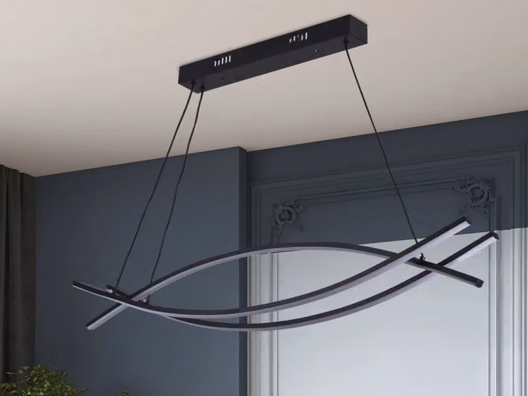 Lampada a sospensione a LED con telecomando, 70W - J4352/B