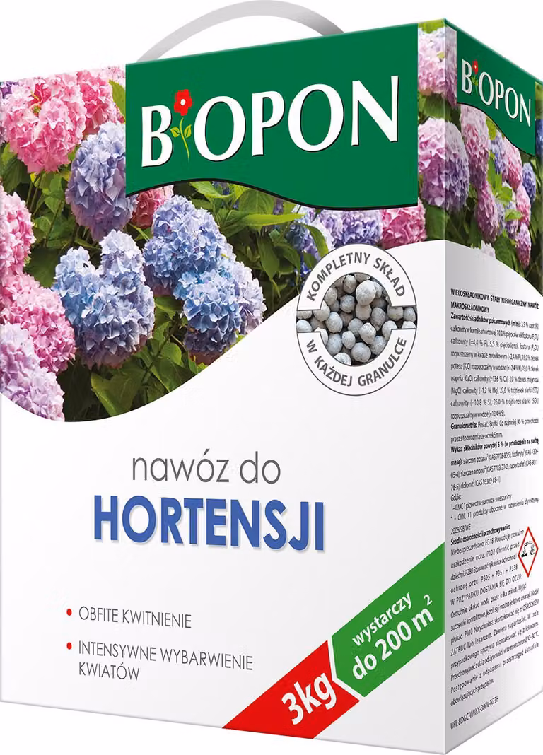 BOPON - Concime granulare per ortensie, 3 kg