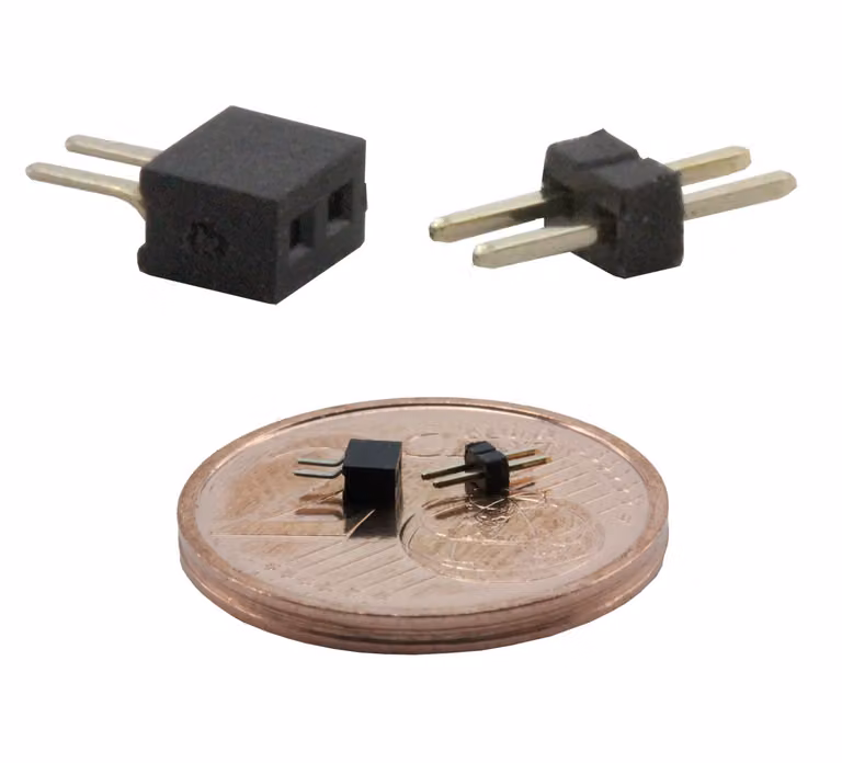 Connettore micro BS21, a 2 poli, passo da 1 mm