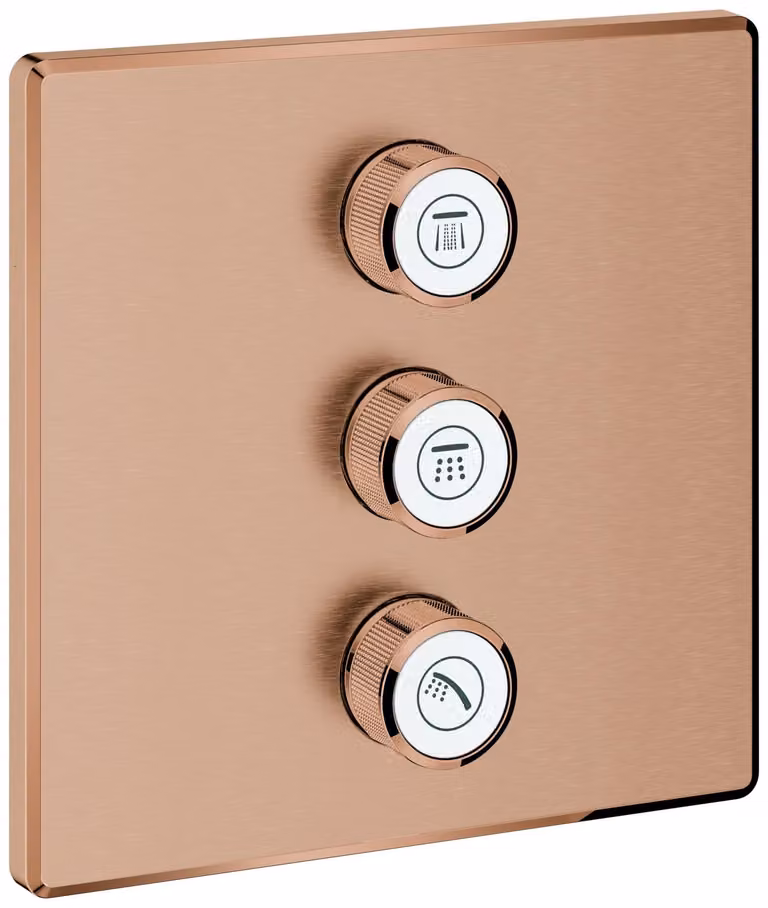 Grohe Grohtherm SmartControl vanne cachée à 3 voies, 29127DL0, 29127DL0
