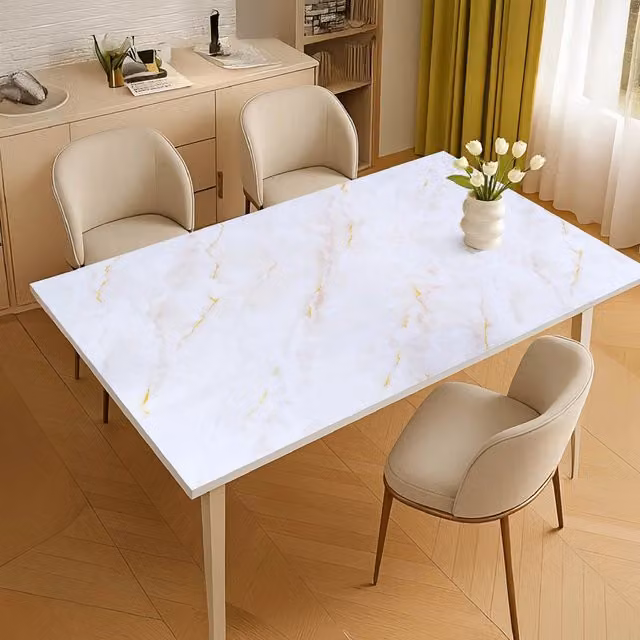 Copritavolo Stampato In Pvc Alto 1.2 Mm Pellicola Protettiva Cover Proteggi Tavolo Tovaglia Protezione Mollettone Spesso Antimacchia Urti Olio Graffi Impermeabile Dis10 - 100x1000Cm