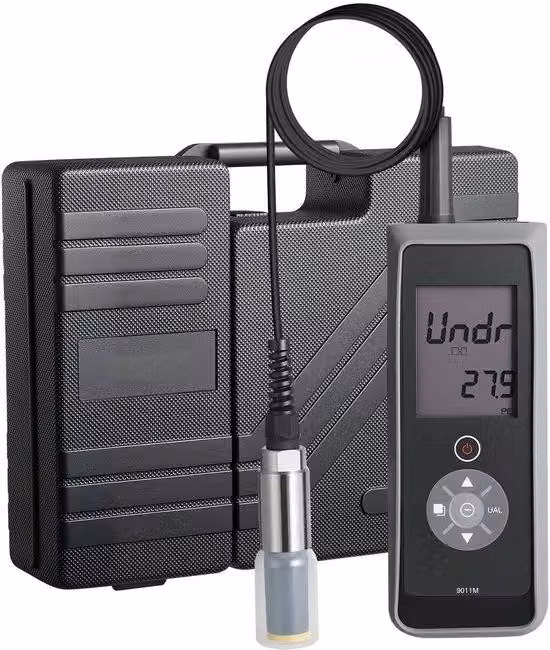 Misuratore portatile di ossigeno, con range 0,0-20,0 mg/L. Kit di prova portatile per la misurazione dell'ossigeno disciolto, completo di cavo da 4 m, set di membrane, custodia e funzionalità di registrazione dati, ideale per applicazioni in laghetti e st