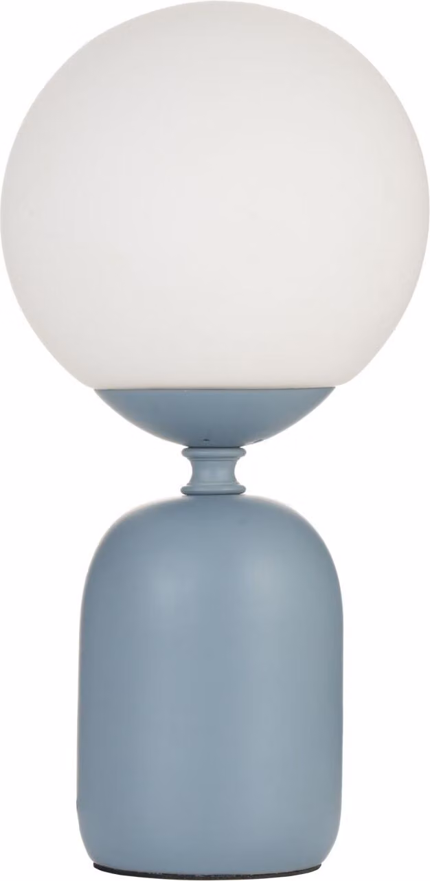 Lampada da tavolo Pauleen Glowing Charm E14 max. 20W Blu, Bianco