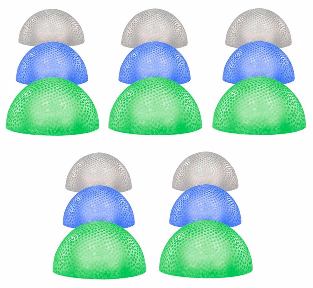 15 Eleganti lampade LED a mezzo globo per esterni