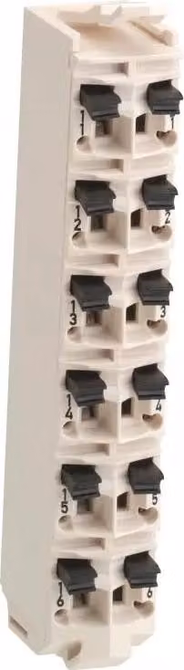 Morsettiera Schneider Electric, Modicon TM5, 16 poli, 24 V CC TM5ACTB16
